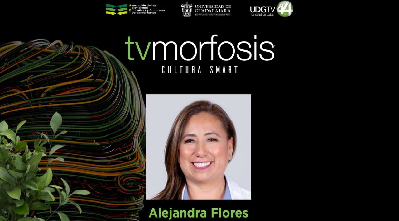 Alejandra Flores participa en #TVMORFOSIS para discutir el futuro de los medios públicos y la juventud